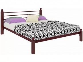 Кровать Милана Lux коричневая в Покачах - pokachi.mebel-tymen.ru | фото