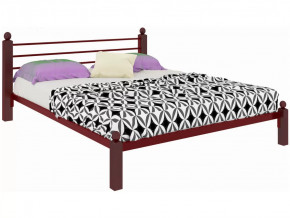 Кровать Милана Lux красная в Покачах - pokachi.mebel-tymen.ru | фото