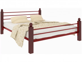 Кровать Милана Lux Plus красная в Покачах - pokachi.mebel-tymen.ru | фото