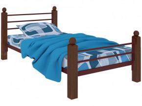 Кровать Милана мини Lux Plus коричневая в Покачах - pokachi.mebel-tymen.ru | фото