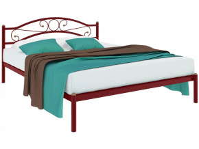 Кровать Надежда красная в Покачах - pokachi.mebel-tymen.ru | фото