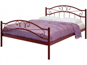 Кровать Надежда Plus красная в Покачах - pokachi.mebel-tymen.ru | фото