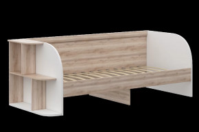 Кровать одинарная 900 с радиусом Люмен №25 в Покачах - pokachi.mebel-tymen.ru | фото