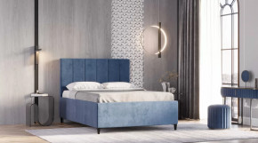 Кровать Оливия 1400 Синий в Покачах - pokachi.mebel-tymen.ru | фото
