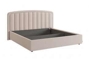 Кровать (каркас) Сиена 2 180х200 см крем (велюр) в Покачах - pokachi.mebel-tymen.ru | фото