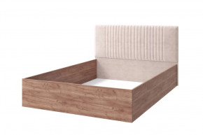 Кровать Тоскана, 1600*2000 мм, дуб табачный, ткань Модус 02 в Покачах - pokachi.mebel-tymen.ru | фото