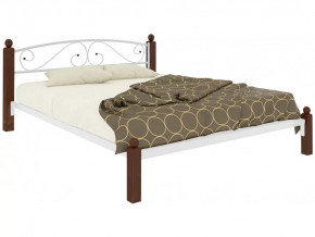 Кровать Вероника Lux белая в Покачах - pokachi.mebel-tymen.ru | фото