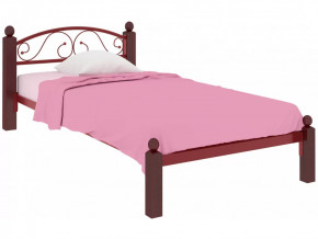 Кровать Вероника Мини Lux красная в Покачах - pokachi.mebel-tymen.ru | фото