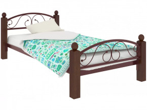 Кровать Вероника Мини Lux Plus коричневая в Покачах - pokachi.mebel-tymen.ru | фото