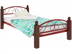 Кровать Вероника Мини Lux Plus красная в Покачах - pokachi.mebel-tymen.ru | фото