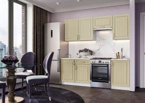 Кухня Лондон 2,1 м, белый/дуб крем в Покачах - pokachi.mebel-tymen.ru | фото