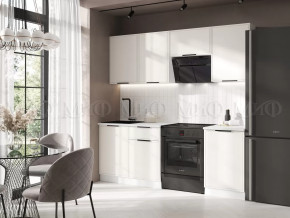 Кухня Николь 2,1м (Холст белый) в Покачах - pokachi.mebel-tymen.ru | фото
