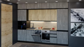 Кухонный гарнитур Адажио люкс 3000 мм в Покачах - pokachi.mebel-tymen.ru | фото