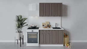 Кухонный гарнитур «Бьянка» длиной 120 см в Покачах - pokachi.mebel-tymen.ru | фото