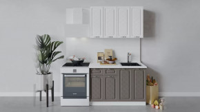 Кухонный гарнитур «Бьянка» длиной 120 см в Покачах - pokachi.mebel-tymen.ru | фото