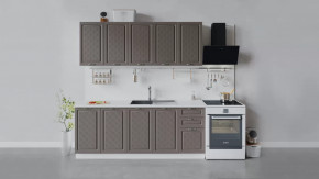 Кухонный гарнитур «Бьянка» длиной 200 см в Покачах - pokachi.mebel-tymen.ru | фото