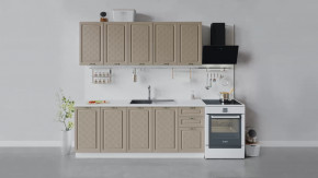 Кухонный гарнитур «Бьянка» длиной 200 см в Покачах - pokachi.mebel-tymen.ru | фото