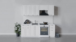 Кухонный гарнитур «Бьянка» длиной 220 см в Покачах - pokachi.mebel-tymen.ru | фото