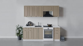 Кухонный гарнитур «Бьянка» длиной 220 см в Покачах - pokachi.mebel-tymen.ru | фото