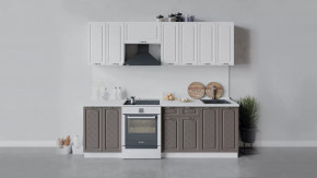 Кухонный гарнитур «Бьянка» длиной 240 см в Покачах - pokachi.mebel-tymen.ru | фото