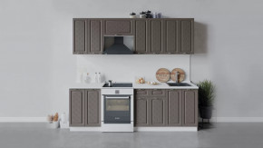 Кухонный гарнитур «Бьянка» длиной 240 см в Покачах - pokachi.mebel-tymen.ru | фото