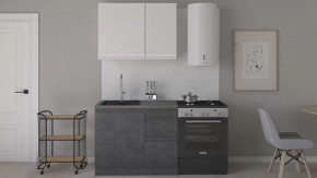 Кухонный гарнитур «Бронкс» длиной 100 см в Покачах - pokachi.mebel-tymen.ru | фото