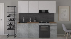 Кухонный гарнитур «Бронкс» длиной 220 см в Покачах - pokachi.mebel-tymen.ru | фото