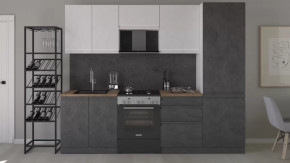 Кухонный гарнитур «Бронкс» длиной 260 см в Покачах - pokachi.mebel-tymen.ru | фото