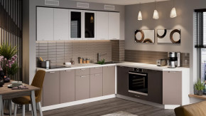 Кухонный гарнитур «Габриэлла» №11 Белый/Сноу/Муссон в Покачах - pokachi.mebel-tymen.ru | фото