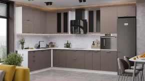 Кухонный гарнитур «Габриэлла» №22 Белый, Муссон в Покачах - pokachi.mebel-tymen.ru | фото