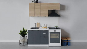 Кухонный гарнитур «Гранита» длиной 160 см в Покачах - pokachi.mebel-tymen.ru | фото