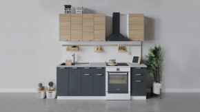 Кухонный гарнитур «Гранита» длиной 160 см в Покачах - pokachi.mebel-tymen.ru | фото