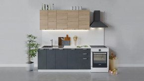 Кухонный гарнитур «Гранита» длиной 180 см в Покачах - pokachi.mebel-tymen.ru | фото