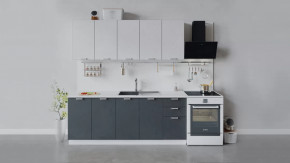 Кухонный гарнитур «Гранита» длиной 200 см в Покачах - pokachi.mebel-tymen.ru | фото