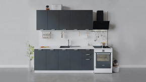 Кухонный гарнитур «Гранита» длиной 200 см в Покачах - pokachi.mebel-tymen.ru | фото