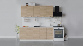 Кухонный гарнитур «Гранита» длиной 200 см в Покачах - pokachi.mebel-tymen.ru | фото