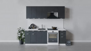 Кухонный гарнитур «Гранита» длиной 220 см в Покачах - pokachi.mebel-tymen.ru | фото