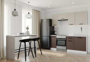 Кухонный гарнитур Латте-2000 столешница 38 мм в Покачах - pokachi.mebel-tymen.ru | фото