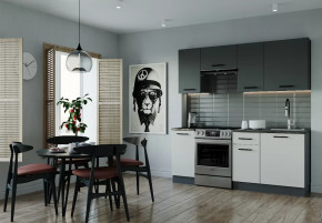 Кухонный гарнитур Лофт-2000 столешница 26 мм в Покачах - pokachi.mebel-tymen.ru | фото