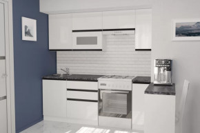 Кухонный гарнитур Лотос ультра 2000 мм в Покачах - pokachi.mebel-tymen.ru | фото