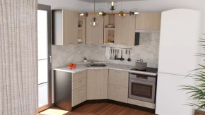 Кухонный гарнитур Надежда оптима 4 1400*2000 мм в Покачах - pokachi.mebel-tymen.ru | фото