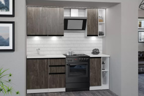 Кухонный гарнитур Ноктюрн медиум 1400 мм в Покачах - pokachi.mebel-tymen.ru | фото