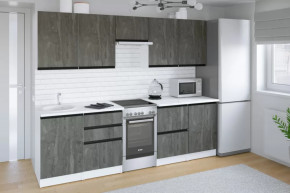 Кухонный гарнитур Ноктюрн мега 2500 мм в Покачах - pokachi.mebel-tymen.ru | фото