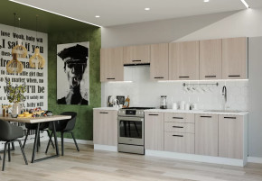 Кухонный гарнитур Шимо-3000 МДФ столешница 38 мм в Покачах - pokachi.mebel-tymen.ru | фото