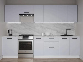 Кухонный гарнитур Смоки-3000 МДФ столешница 38 мм в Покачах - pokachi.mebel-tymen.ru | фото