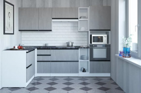 Кухонный гарнитур Сюита мега прайм 1500х2700 мм в Покачах - pokachi.mebel-tymen.ru | фото