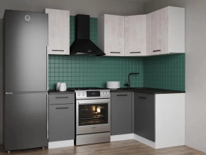 Кухонный гарнитур угловой Санторини-2000х1200 МДФ столешница 38 мм в Покачах - pokachi.mebel-tymen.ru | фото