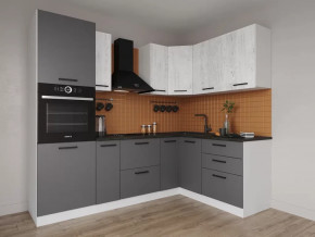 Кухонный гарнитур угловой Санторини-2400х1600 МДФ столешница 38 мм в Покачах - pokachi.mebel-tymen.ru | фото