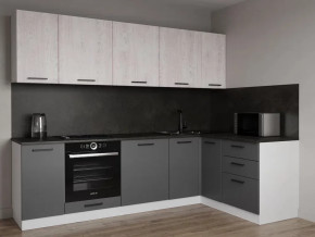 Кухонный гарнитур угловой Санторини-2600х1600 МДФ столешница 38 мм в Покачах - pokachi.mebel-tymen.ru | фото