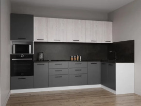 Кухонный гарнитур угловой Санторини-3200х1400 МДФ столешница 38 мм в Покачах - pokachi.mebel-tymen.ru | фото